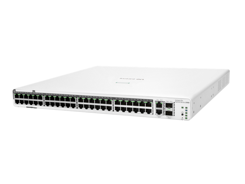 HPE Instant On 1960 48G 40P CL4 8P CL6 POE 2XGT 2SFP+ 600W Switch