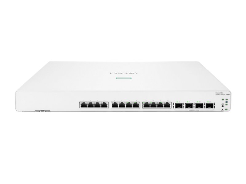 HPE Instant On 1960 12XGT 4SFP+ Switch