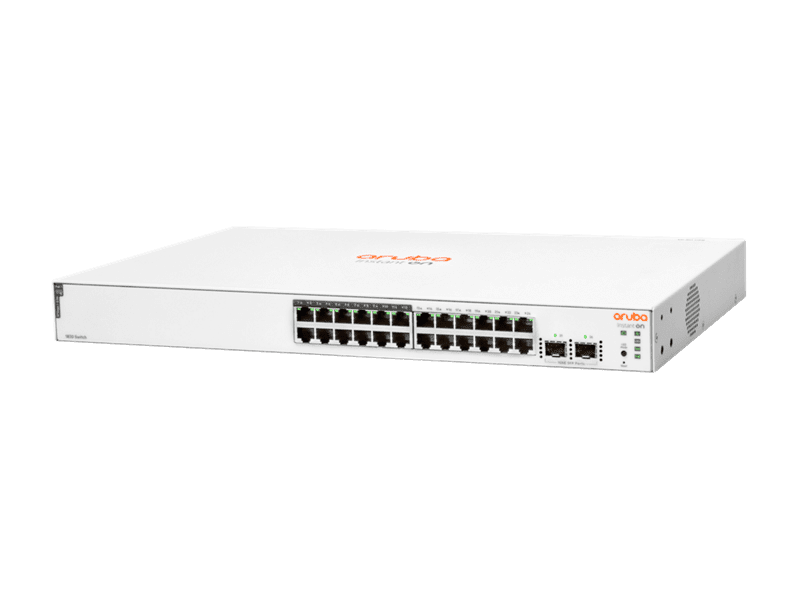 HPE Aruba Instant On 1830 24G 2xSFP 12P Class4 PoE 195W Switch