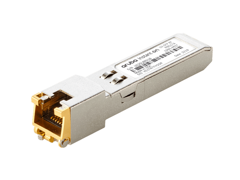 HPE Aruba Instant On 1G SFP RJ45 T 100m Cat5e Transceiver