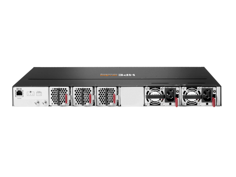 HPE Aruba Networking CX 8100 24x10G SFP+ 4x40/100G QSFP28 FB Airflow 3Fan 2AC PSU Switch Bdl