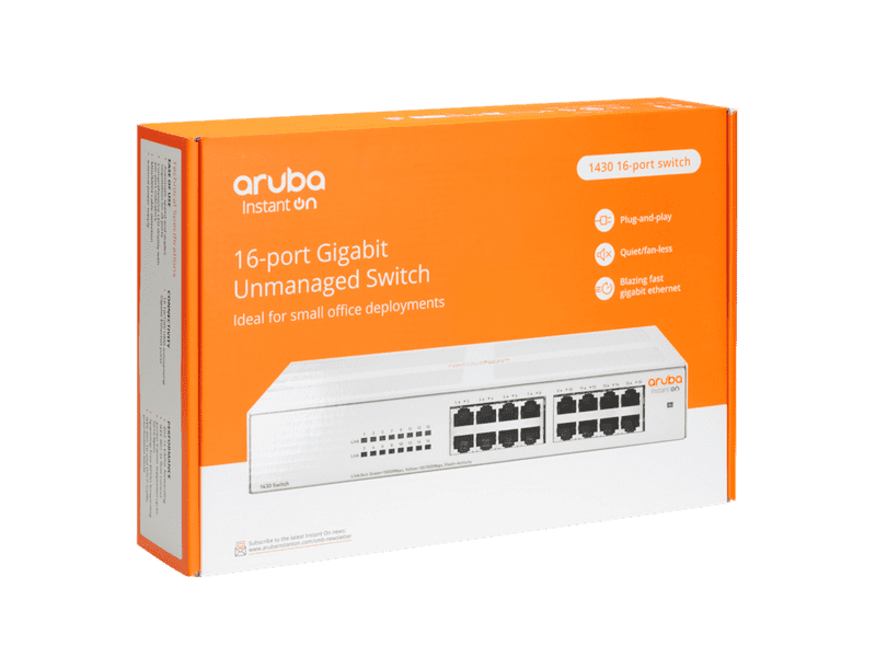 HPE Aruba Instant On 1430 16G Switch