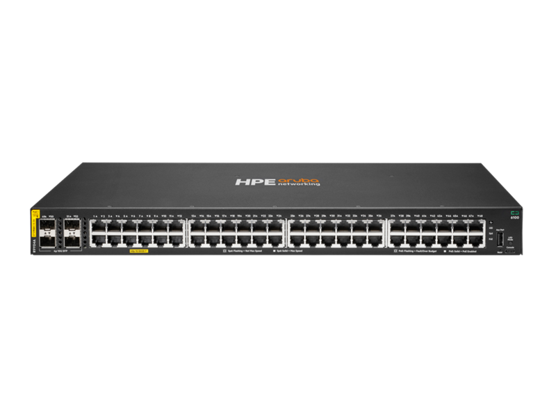 HPE Aruba Networking 6100 48G CL4 4SFP+ 740W Switch