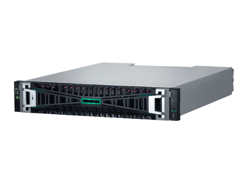 HPE MSA 2070 SFF 2x10/25GbE iSCSI 4-port Controller 12x1.92TB SSD 4x25Gb iSCSI Transceiver 23TB Storage Array P84177-B25