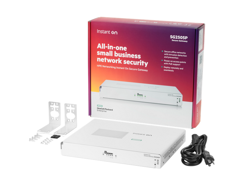 HPE Networking Instant On Gateway 5P 2.5G 64W SG2505P