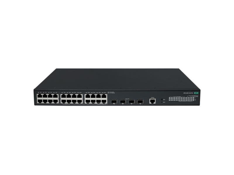 HPE Networking S6X72A CW 2050 24p 10/100/1000BT PoE+ 4p SFP 1G/2.5G 420W Switch