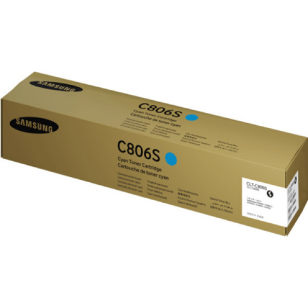 Samsung CLT-C806S Cyan Original Toner Cartridge SS554A