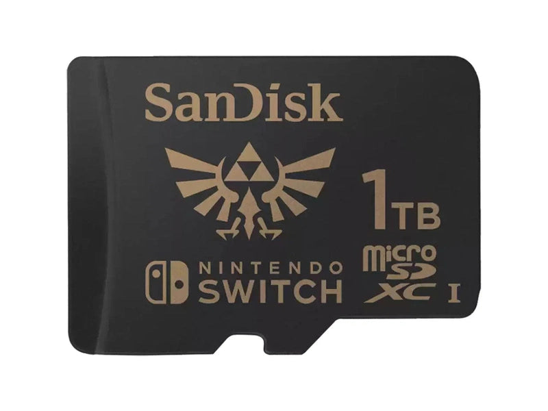 SanDisk Nintendo®-Licensed Memory Cards For Nintendo Switch™, microSDXC, SQXAO, 1TB, U3, C10, UHS-1