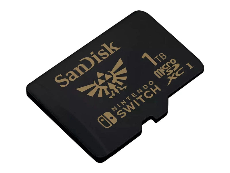 SanDisk Nintendo®-Licensed Memory Cards For Nintendo Switch™, microSDXC, SQXAO, 1TB, U3, C10, UHS-1