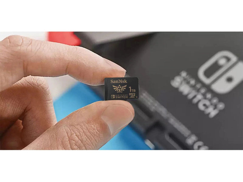 SanDisk Nintendo®-Licensed Memory Cards For Nintendo Switch™, microSDXC, SQXAO, 1TB, U3, C10, UHS-1