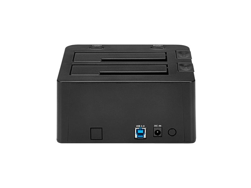 StarTech 2 Bay USB to Sata Hard Drive Docking Station, 2.5/3.5" SSD/HDD 2Yr