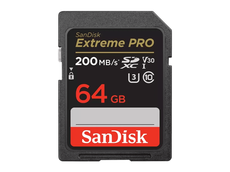 SanDisk 64GB Extreme PRO® SDHC™ And SDXC™ UHS-I Card