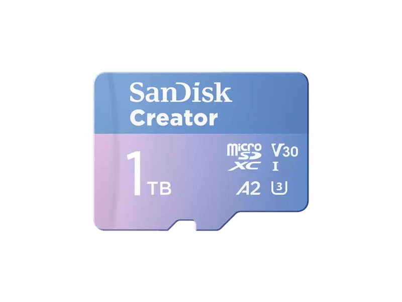 SanDisk Creator UHS 1TB microSD Card