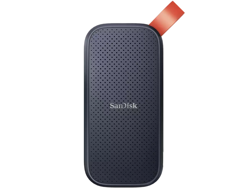 SanDisk Portable SSD, SDSSDE30 1TB, USB 3.2 Gen 2, Type C to A cable