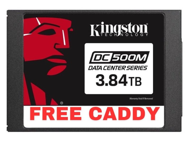 Kingston 3.84TB DC500M MU 2.5” Enterprise SATA SSD