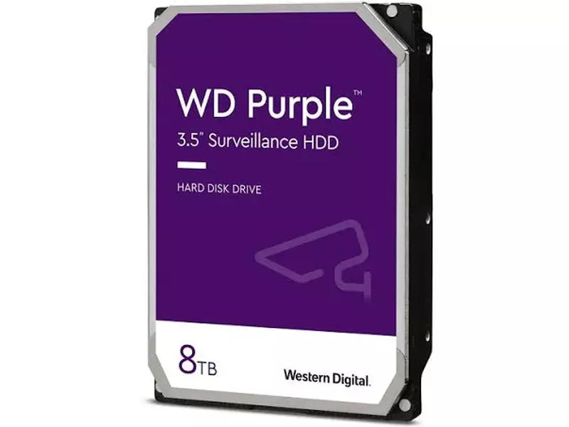 WD 8TB Purple Pro 3.5" 7200RPM SATA3 Surveillance Hard Drive