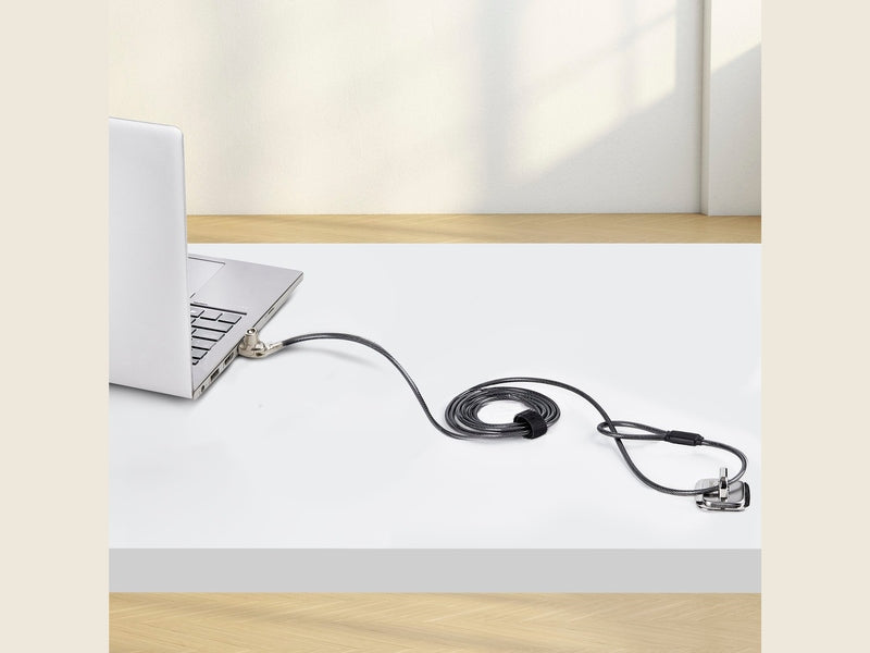 StarTech SNBLK-LAPTOP-LOCK Anti-Theft 1.5m Slim Lock for Laptop