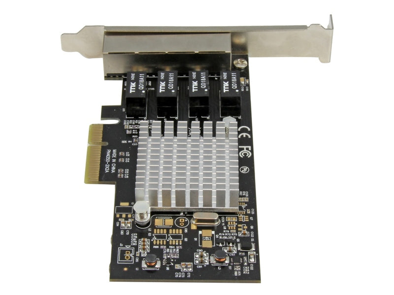 StarTech 4 Port GbE PCIE Network Card, Intel I350, 2Yr