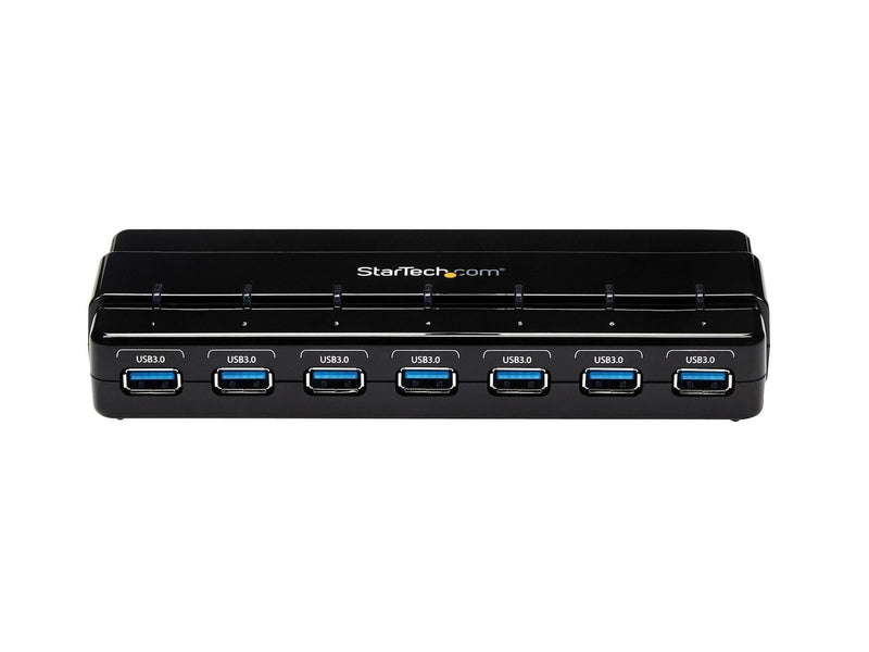 StarTech 7 Port USB 3.0 Hub 5Gbps 7X USB-A - Desktop - Bus/Self Powered 2Yr