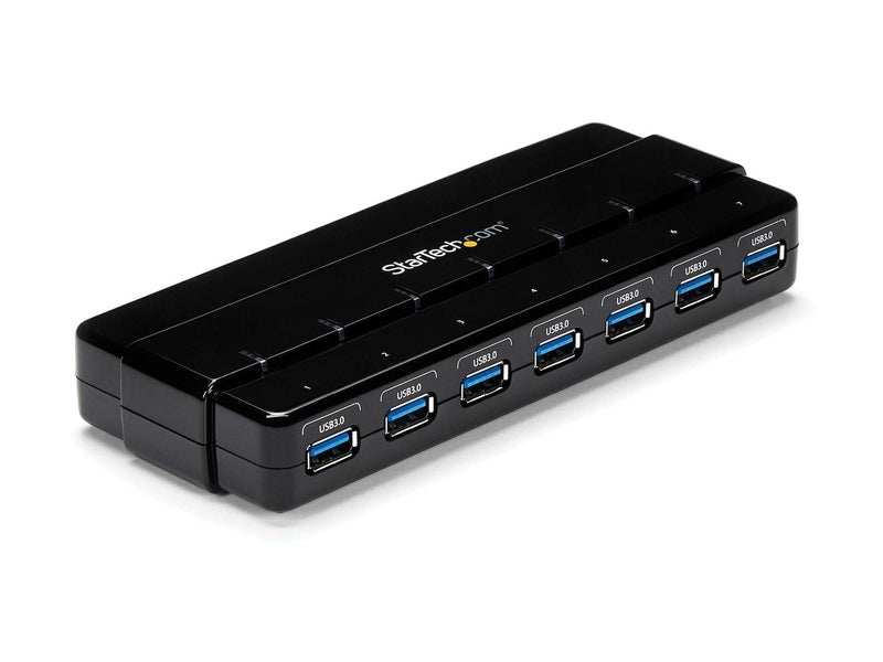 StarTech 7 Port USB 3.0 Hub 5Gbps 7X USB-A - Desktop - Bus/Self Powered 2Yr