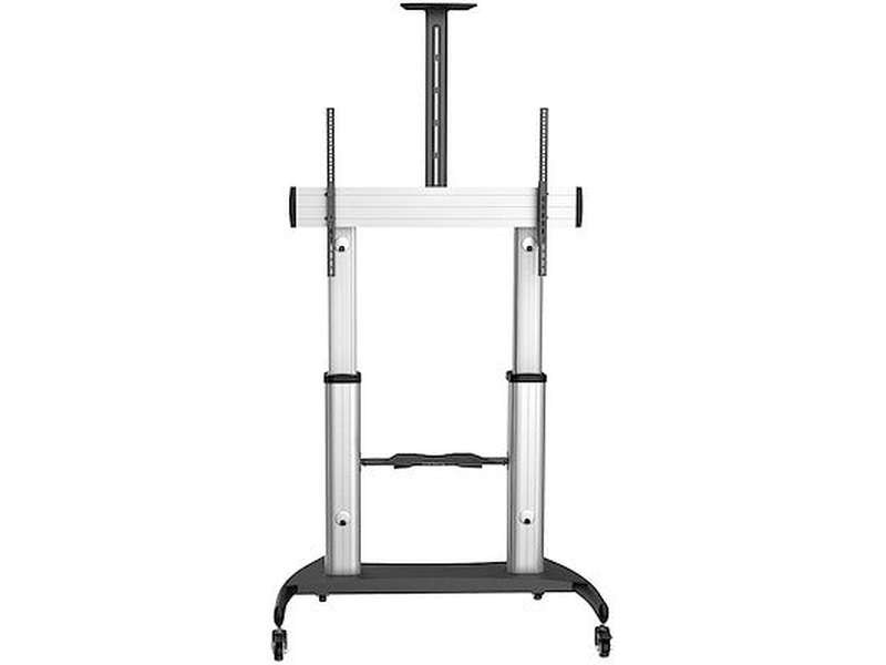 StarTech Heavy Duty TV Trolley Cart with Shelf - 60"-100" Panels