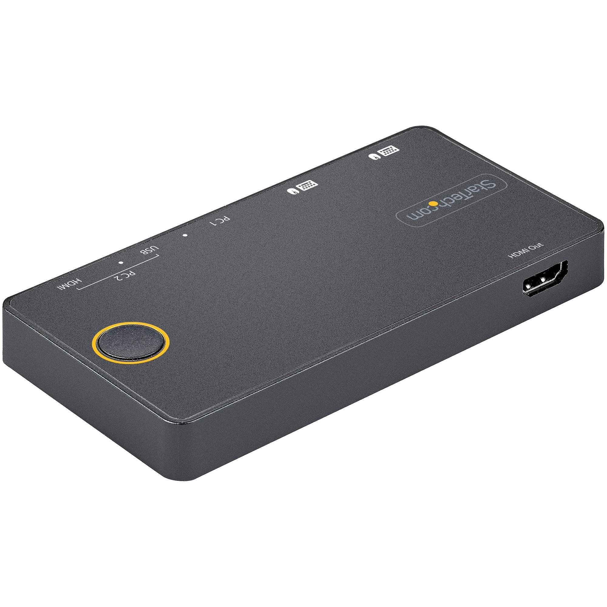 StarTech 2 Port USB-A + HDMI & USB-C KVM Switch - 1X 4K 60Hz HDMI 2.0 2 Yr