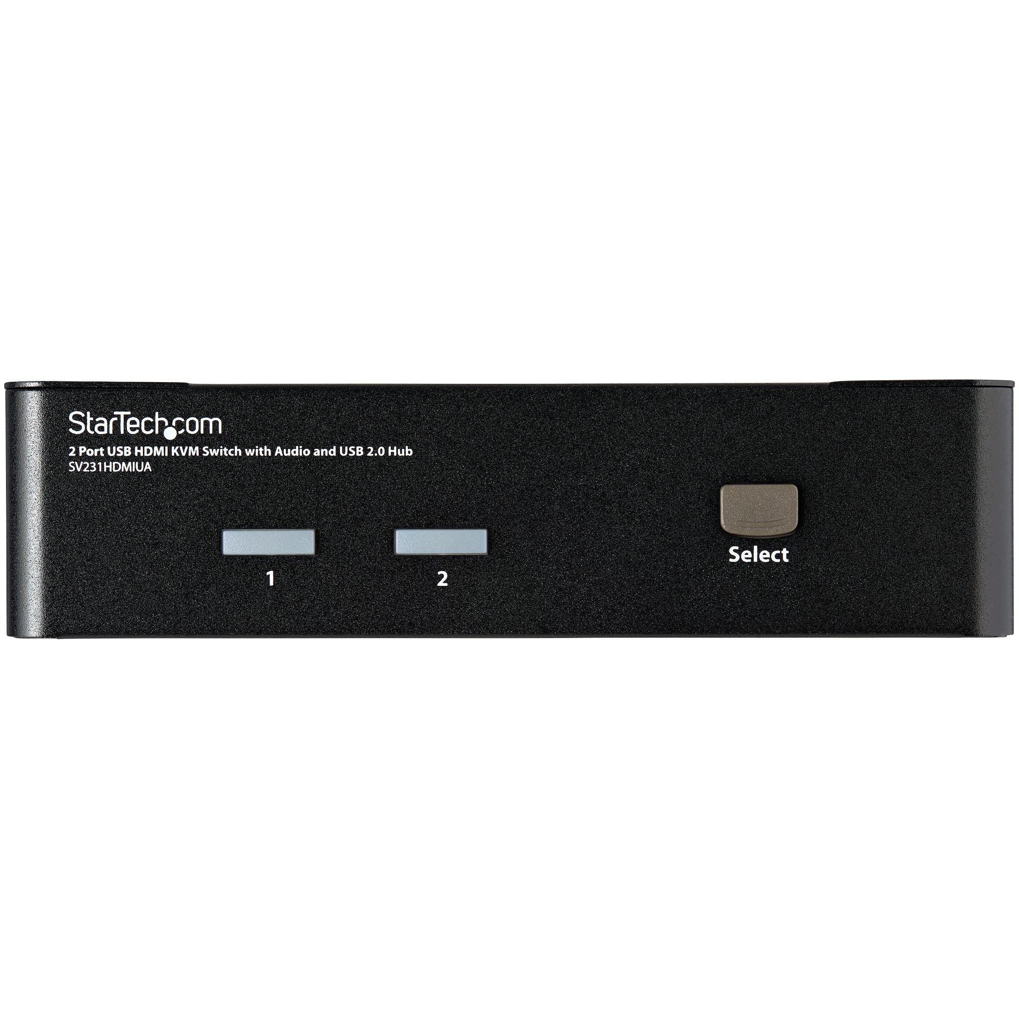 StarTech 2 Port KVM Switch, Single Display, HDMI 3 , USB 4 , Audio, No Cables