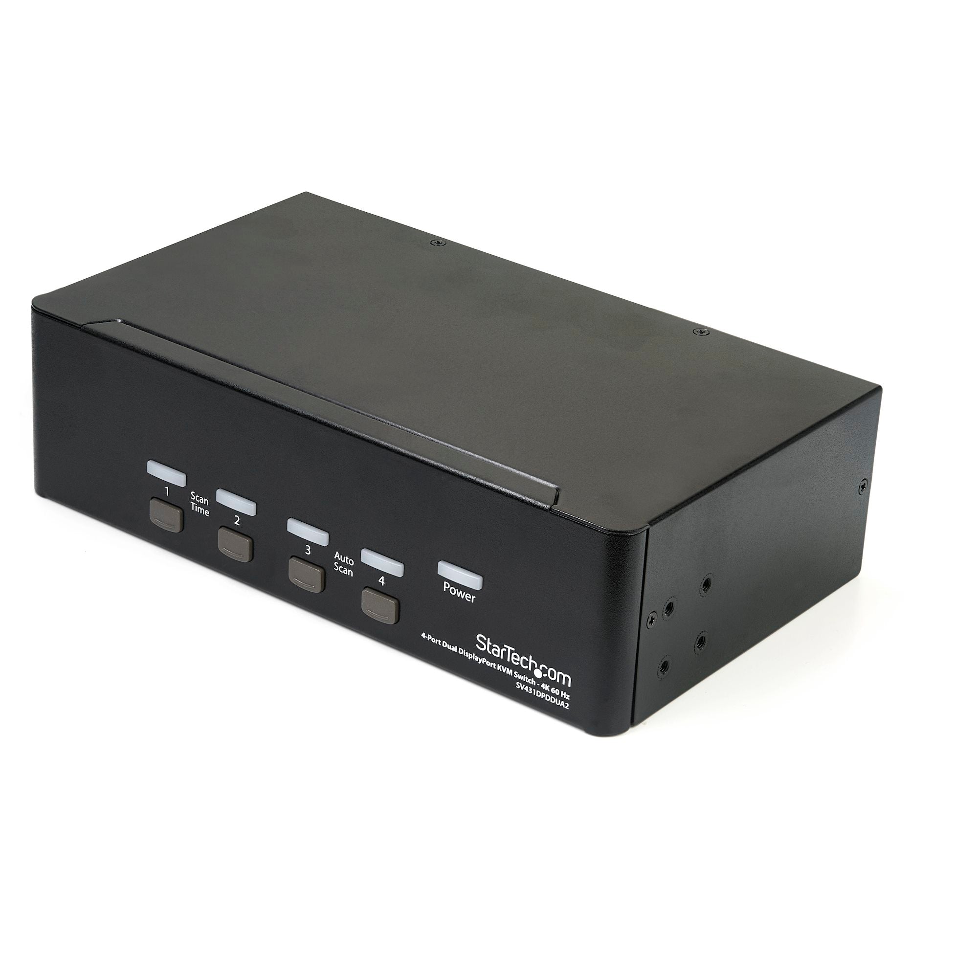 StarTech 4 Port Dual Displayport KVM Switch, USB, Audio, No Cable, 2Yr