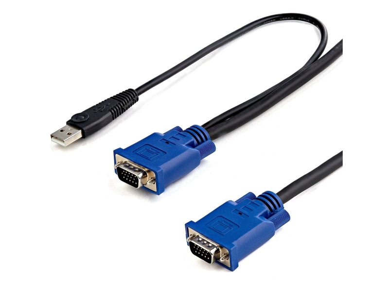 StarTech 1.8M /6 Ft 2-In-1 Ultra Thin USB KVM Cable - KVM Cable LTW