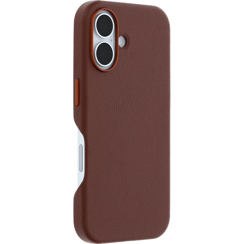 OtterBox Symmetry MagSafe Cactus Leather Apple iPhone 16 6.1' Case Brown