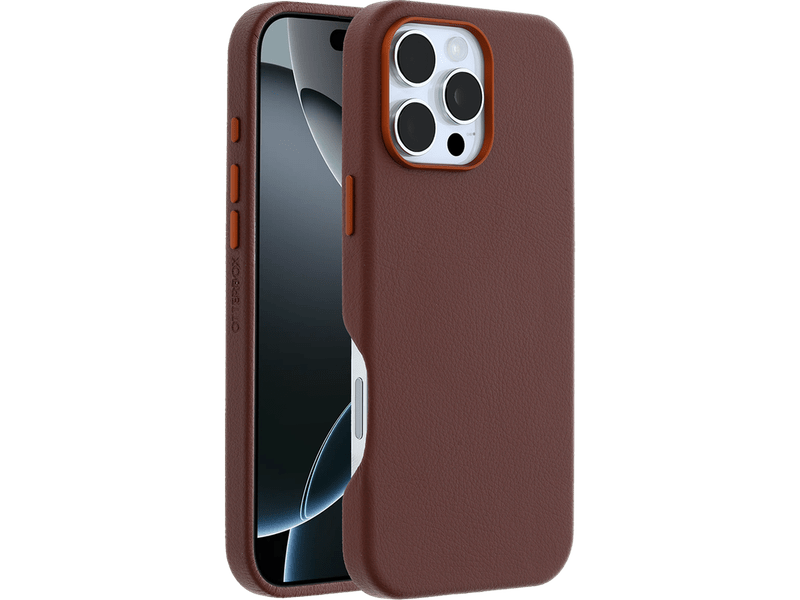 OtterBox Symmetry MagSafe Cactus Leather Apple iPhone 16 Pro Max 6.9' Case Brown