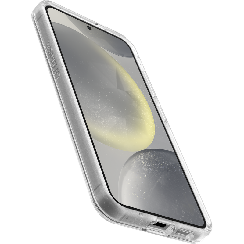 OtterBox Symmetry Clear Samsung Galaxy S24 5G 6.2' Case Stardust Clear Glitter
