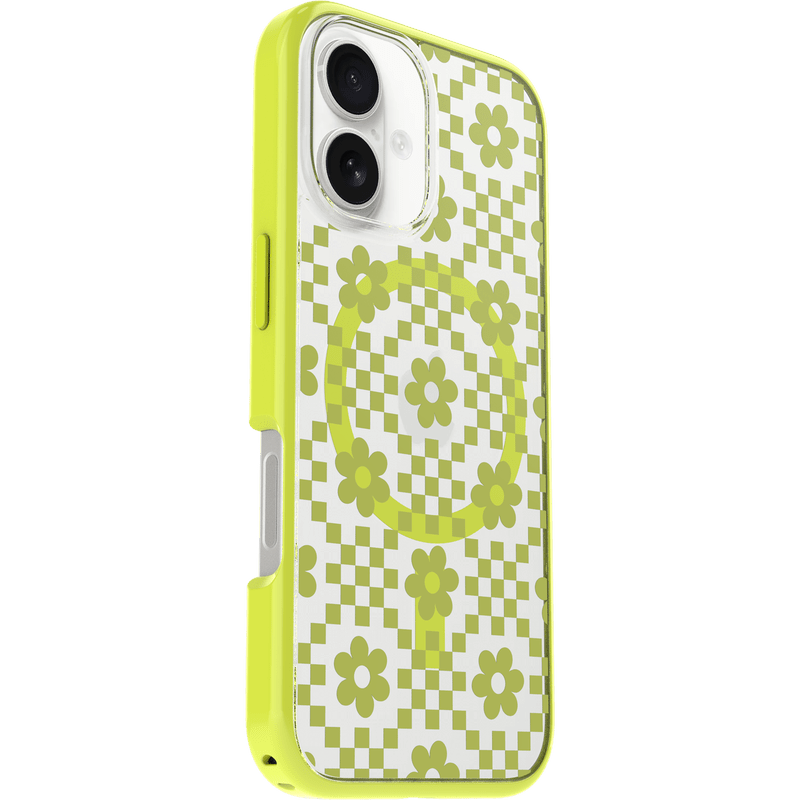Otterbox Symmetry Clear Magsafe Apple iPhone 16 Case Daisy Dance