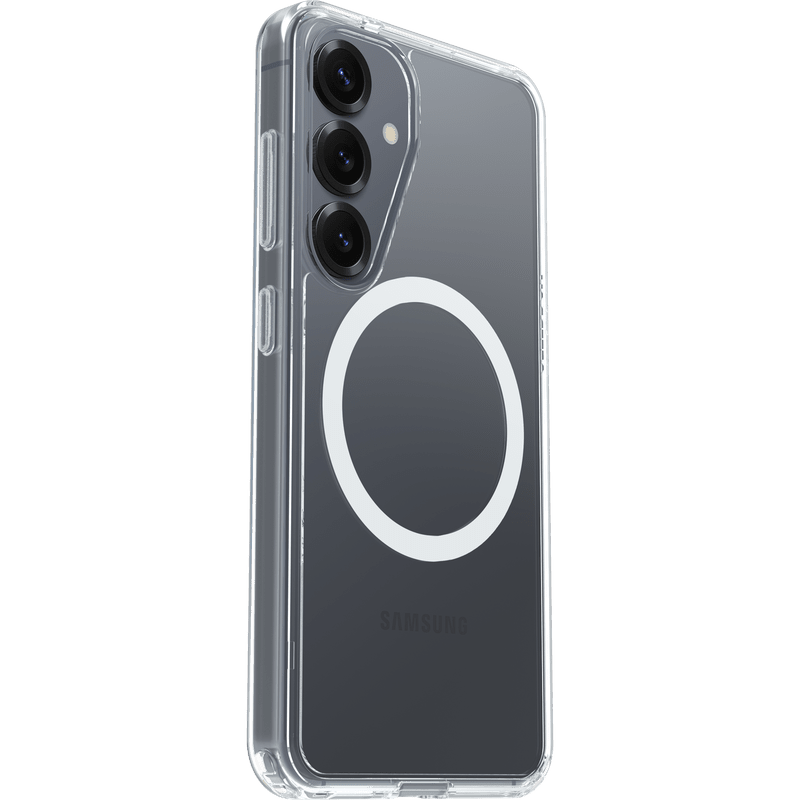 OtterBox Symmetry Clear Magnets Samsung Galaxy S25 5G 6.2' Case Clear