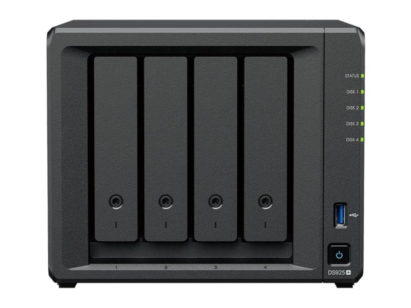 Synology DiskStation DS925+ 4 Bays 3.5" Diskless