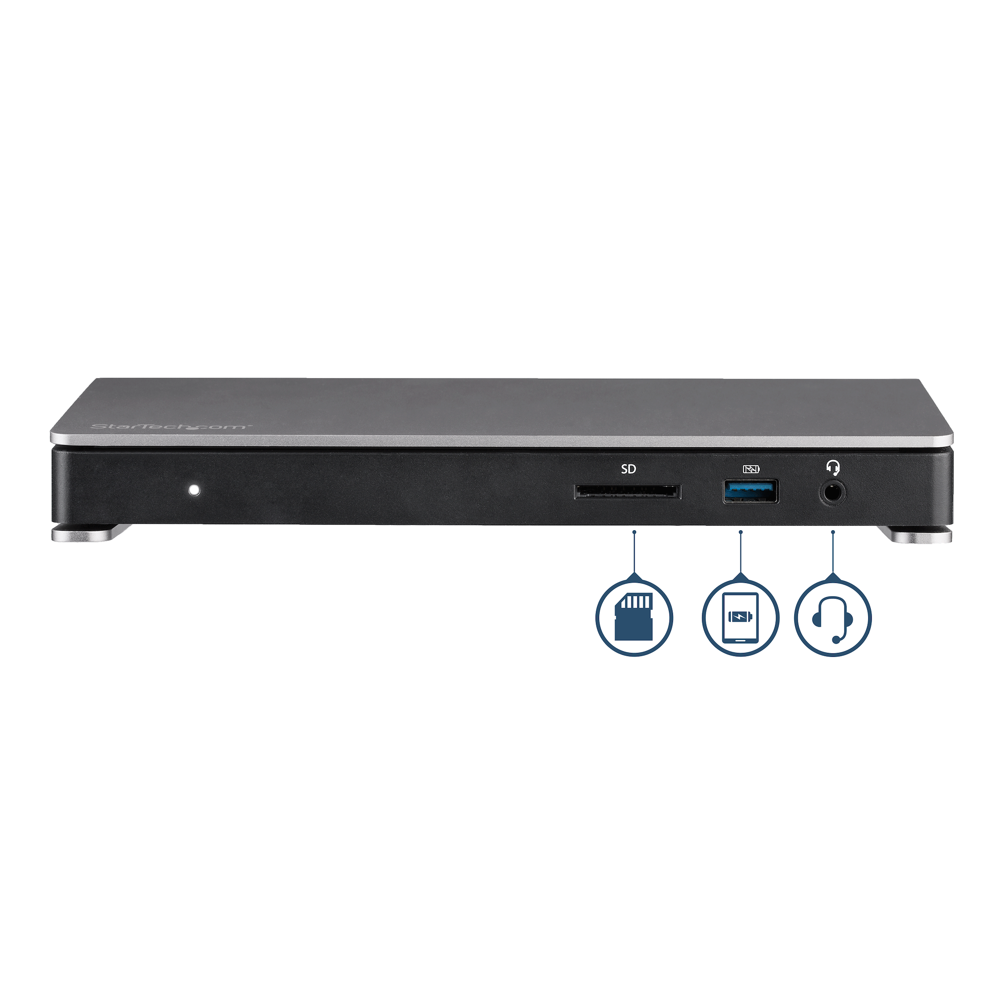 StarTech Thunderbolt 3 4K Dock, Dual Display, DP, USB 5 , USB-C, TB3, RJ45, 85W, Ac,3Yr