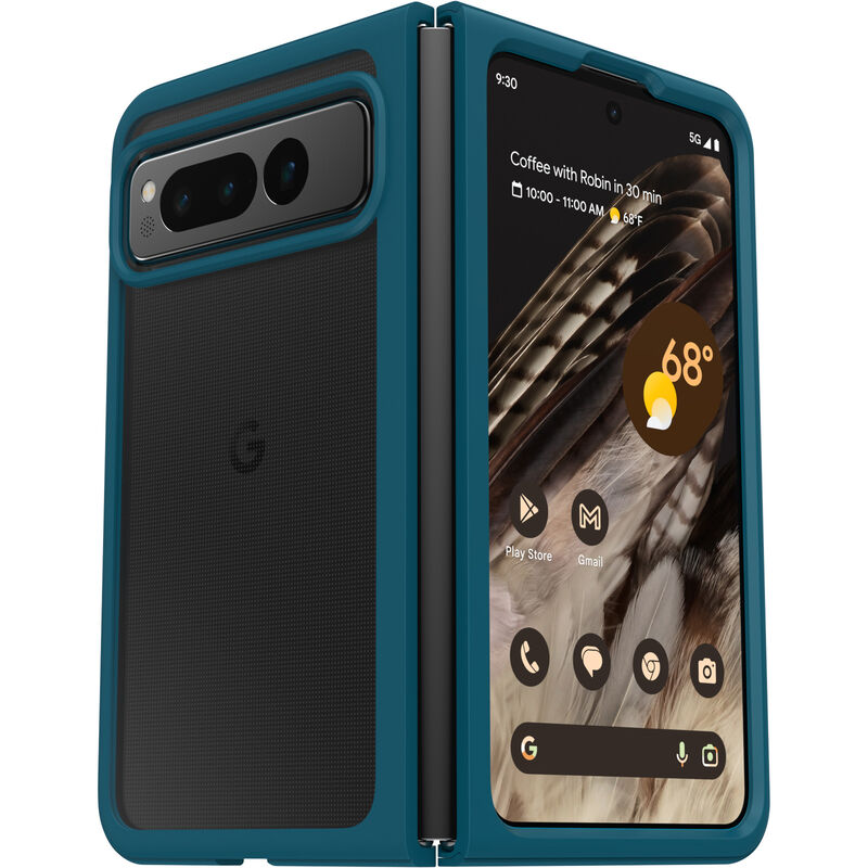OtterBox Thin Flex Google Pixel Fold 7.6' Case Clear/Blue