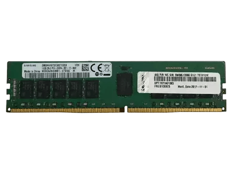 Lenovo ThinkSystem TruDDR4 16GB 3200MHz 2RX8 Unbuffered ECC Memory