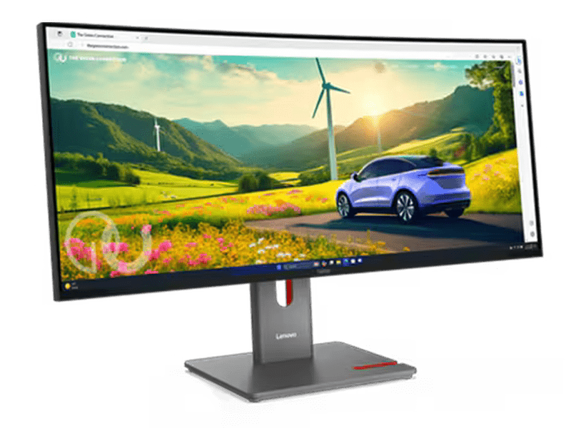 Lenovo ThinkVision P34WD-40 34" 120Hz WQHD Anti-Glare IPS Curved Business Monitor 140W USB-C