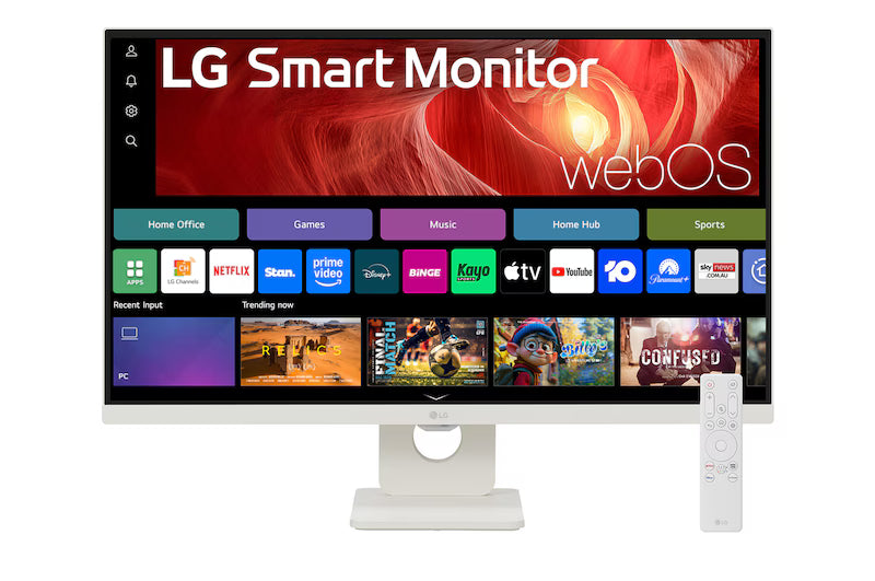 LG 27U731SA-W 27" UHD IPS 60Hz 4K Smart Monitor with WebOS