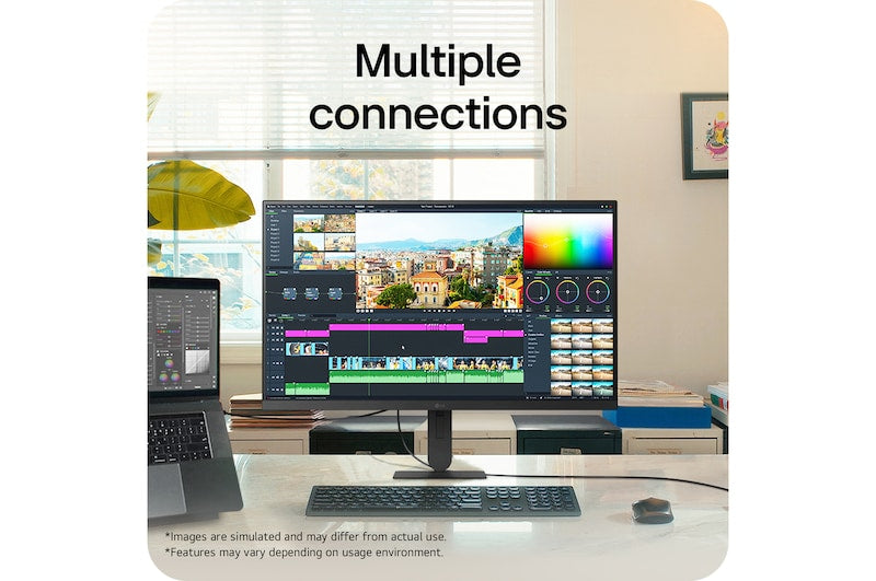 LG 27" 27U710B-B 4K UHD IPS Monitor