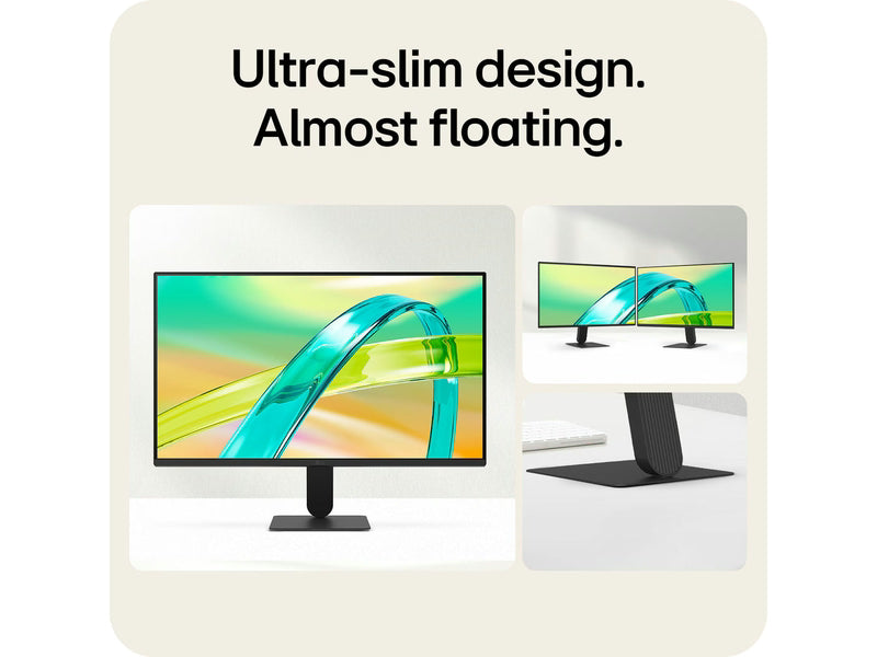 LG 27" 27U411B-B FHD 144Hz Monitor, HDMI, VGA, 100x100 VESA