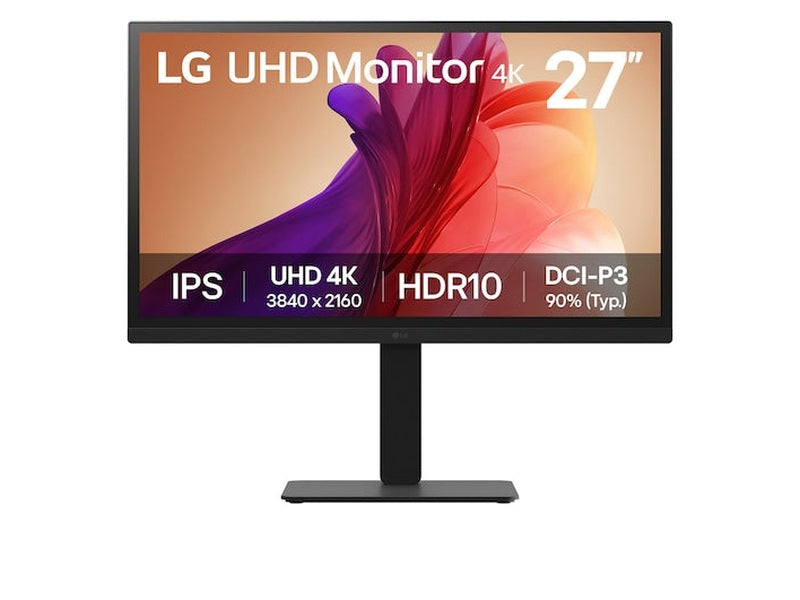 LG 27BA45U-B 27" UltraFine 4K UHD IPS Ergonomic Business Monitor