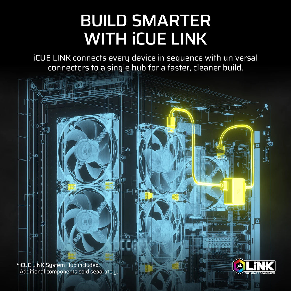 CORSAIR iCUE LINK TITAN II 360 RX RGB - Black, 360mm AIO, FlowDrive Gen 2, RX II Fan, RGB, Copper Coldplate, AM5/AM4, LGA1851/1700
