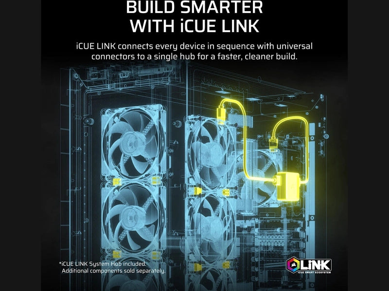 CORSAIR iCUE LINK TITAN II 360 RX RGB - Black, 360mm AIO, FlowDrive Gen 2, RX II Fan, RGB, Copper Coldplate, AM5/AM4, LGA1851/1700
