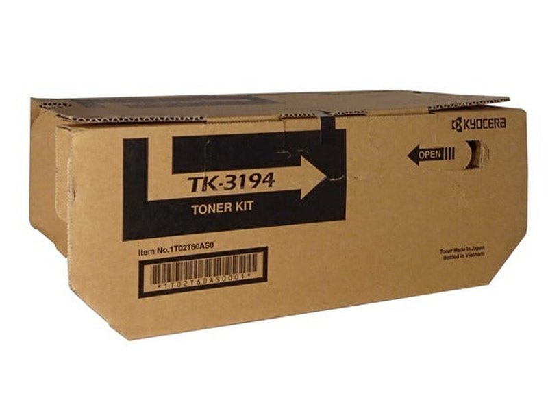 Kyocera Toner Kit TK-3194 Black For EcoSys P3060DN/P3055DN