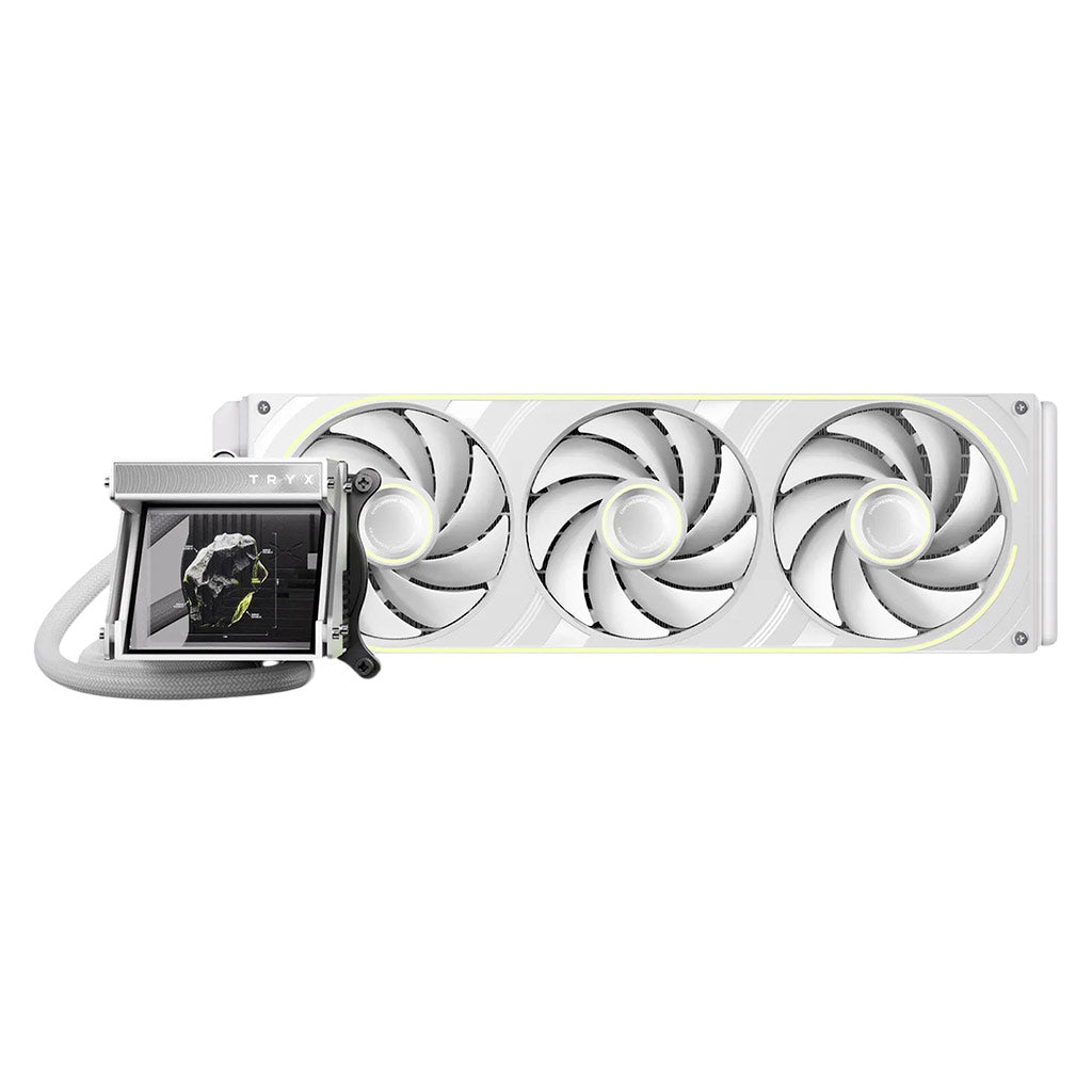 TRYX HOLO ARGB 360mm AIO Liquid Cooler - White