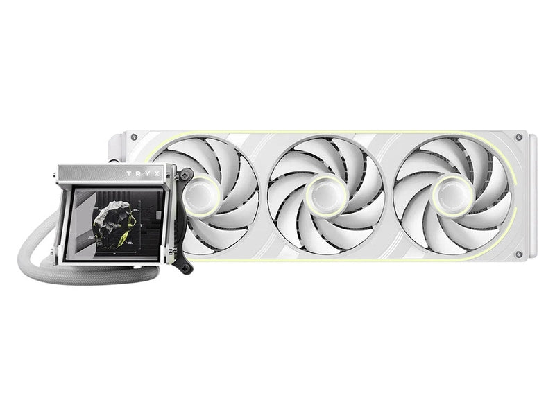 TRYX HOLO ARGB 360mm AIO Liquid Cooler - White