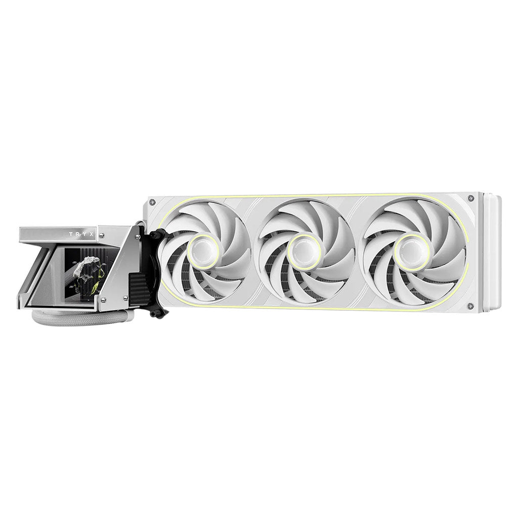 TRYX HOLO ARGB 360mm AIO Liquid Cooler - White