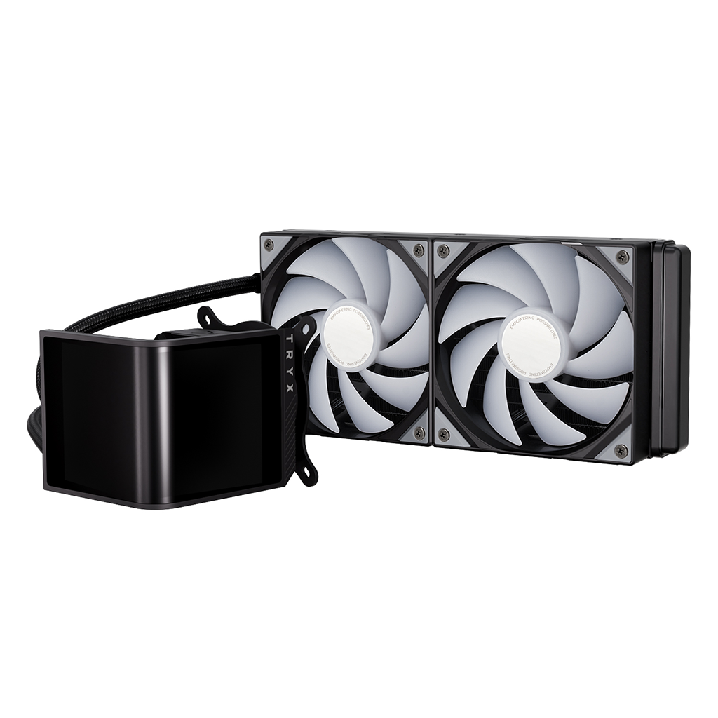 TRYX PANORAMA SE 240mm ARGB AIO Liquid Cooler - Black